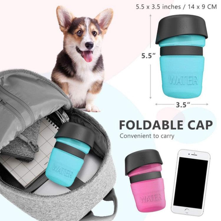 Collapsible Dog Travel Water Bottle-3
